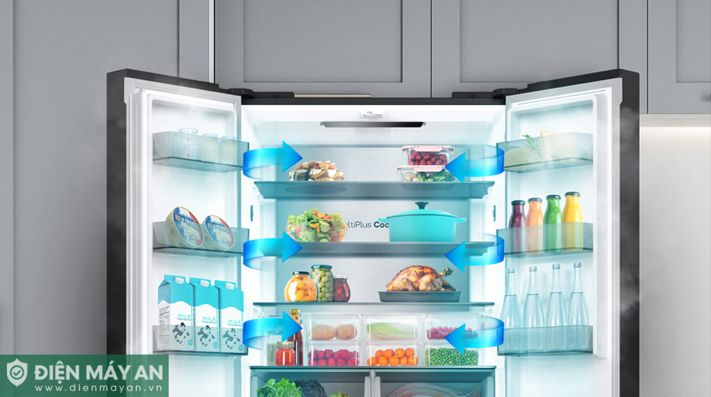 Tủ lạnh Casper Inverter ProFresh 542 lít Multi Door RM-D542GBS